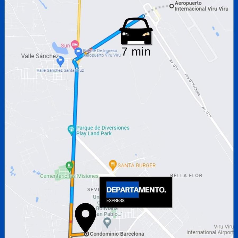 Despartamento express Santa Cruz de La Sierra Exterior foto